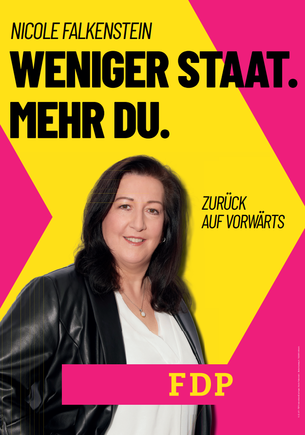 Nicole Falkenstein Landtagskandidatin 2026 Wahlkreis 08 Kirchheim