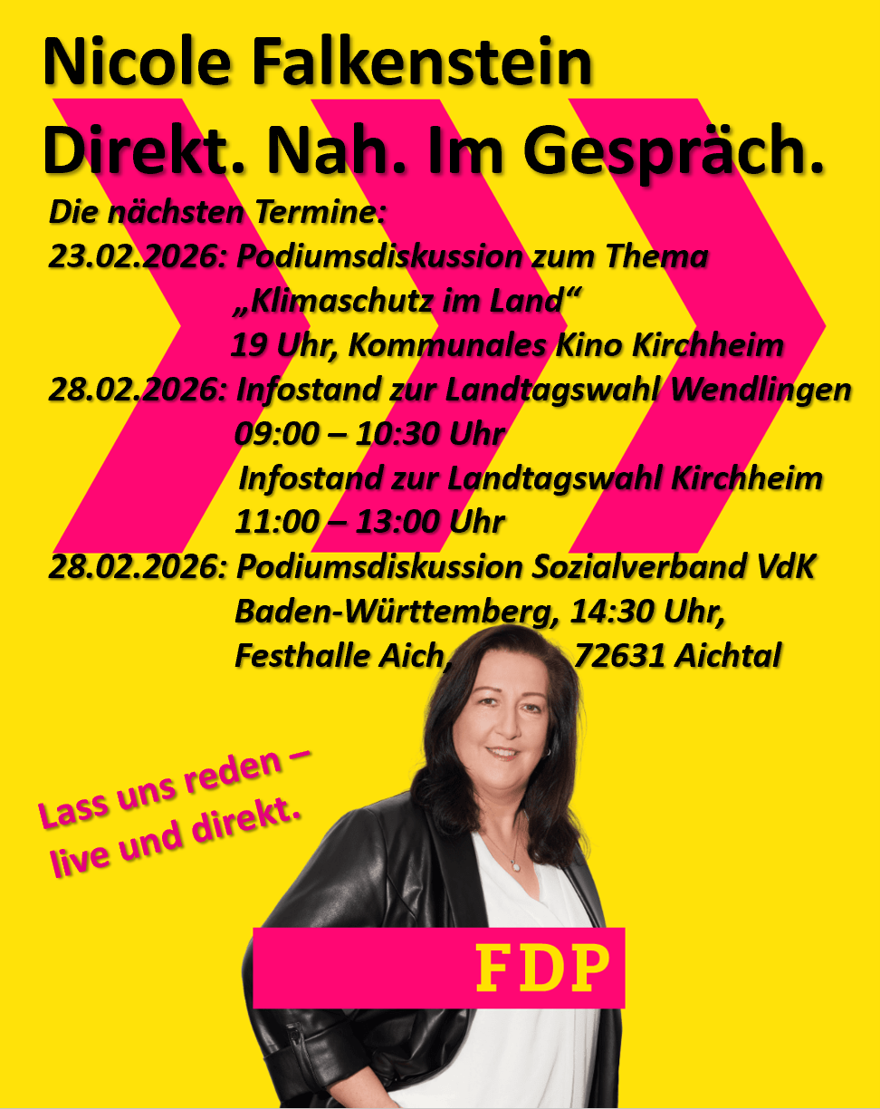 Für Euch unterwegs in dieser Woche