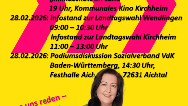 Für Euch unterwegs in dieser Woche